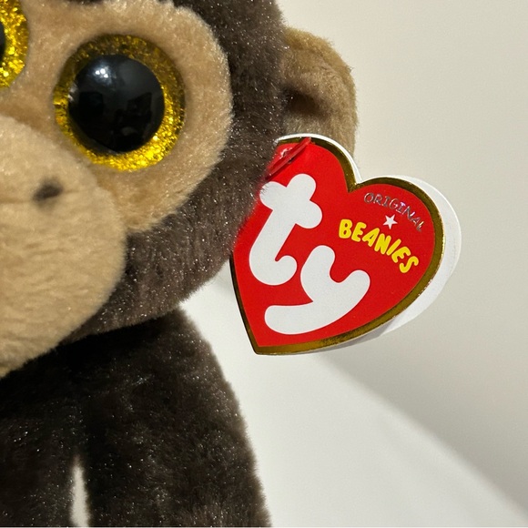 Ty Original Beanies Bananas the Monkey (Glitter Eyes) - Picture 5 of 10